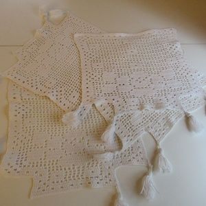 Crochet handmade placemats